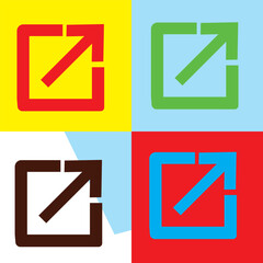 Abstract Shape Box Icon Collection