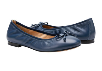 Ballet flat isolated on transparent background a classic and elegant shoe designed for comfort and style, perfect for everyday wear and special occasions