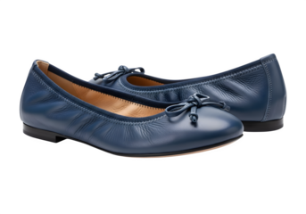 Ballet flat isolated on transparent background a classic and elegant shoe designed for comfort and style, perfect for everyday wear and special occasions