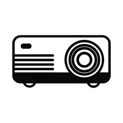 smart projector icon outline