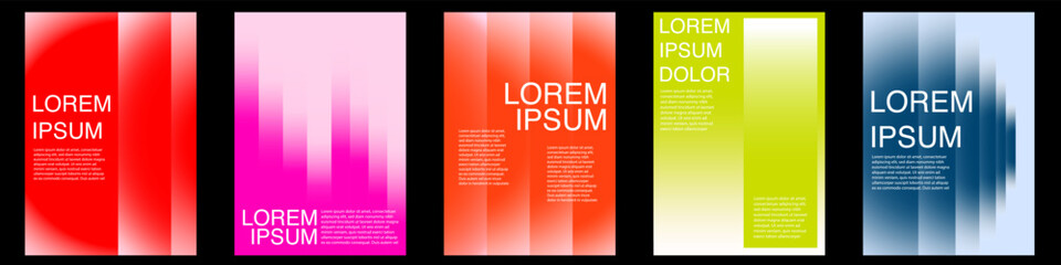 Poster gradient. Modern Gradient background