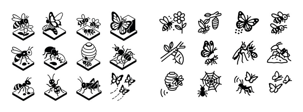 Insect Behavior Icons