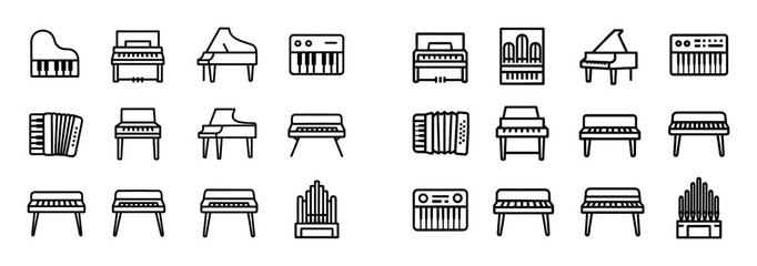 Minimalist Musical Icons