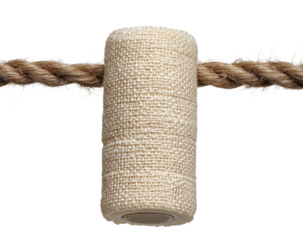 Crafting with twine natural fiber techniques tutorial PNG, cut out, isolated on transparent background