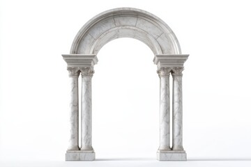 Naklejka premium Graphic layout showcasing a classic Roman arch design for modern advertising purposes