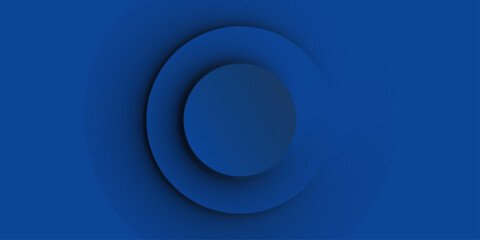 Abstract trendy gradient shapes composition elegant hipster futuristic | Modern 3d geometric circle shape blue colour background | Vector illustration