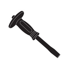 concrete chisel icon