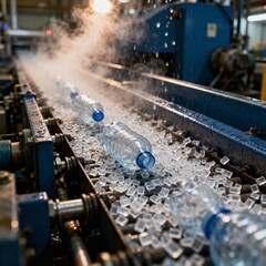 플라스틱재활용공장의첨단처리과정