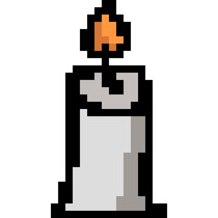 Obraz premium Pixel Halloween Icons Set | Cute Spooky Clipart Pack