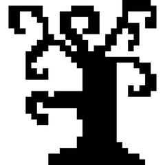 Pixel Halloween Icons Set | Cute Spooky Clipart Pack