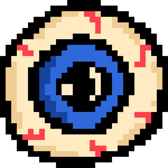 Obraz premium Pixel Halloween Icons Set | Cute Spooky Clipart Pack