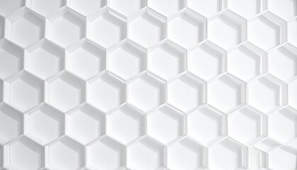 Fototapeta premium Minimalist Offset Square Grid in Light Gray on White Seamlessly Repeating Neutral Toned Geometric Pattern Background with Subtle Shadowing for Texture and Depth
