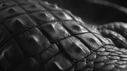 Crocodile skin texture detail