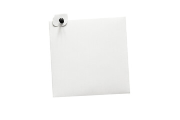 Square white paper sheet with button. Letter. Blank card with paper envelope template mockup. Isolated on transparent background, png
