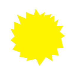 Abstract Comic Book Style Speech Bubble