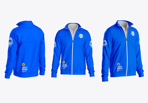 Track Jacket Mockup