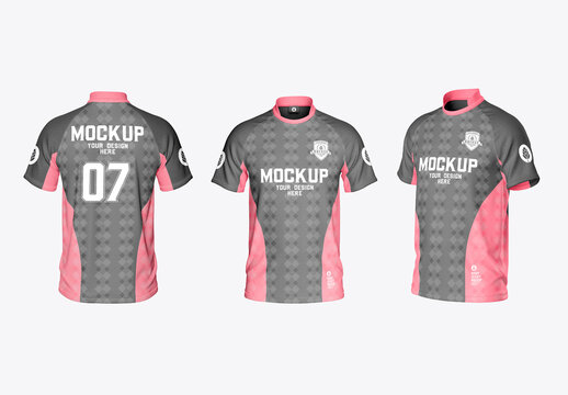Rugby Jersey Mockup 