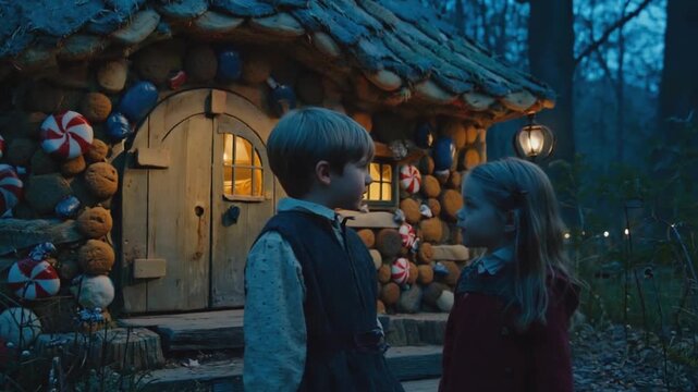 Story of Hansel and Gretel.