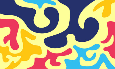 Colorful abstract pattern background vector design