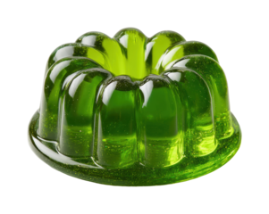 Jelly dessert creation kitchen food bright top down PNG, isolated on transparent background