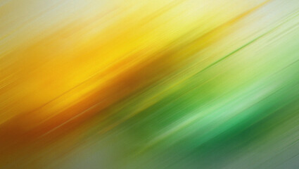 Abstract Diagonal Streaks of Yellow and Green with Orange Hues background motion blur