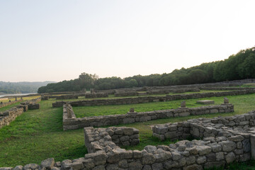 Aquis Querquennis archaeological site in Ourense, Galicia, Spain