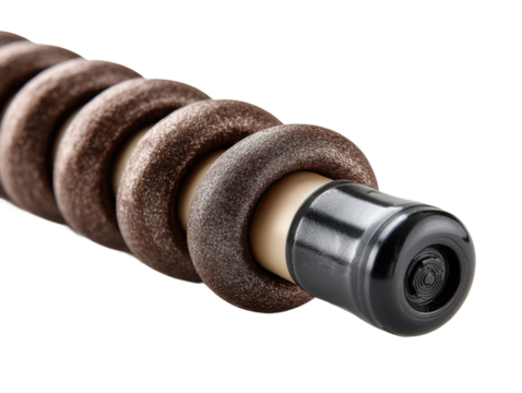 Coiled grip tool workshop product detail PNG, isolated on transparent background