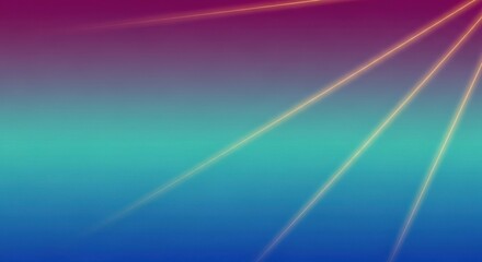 Abstract gradient background with radiating light beams and subtle texture
