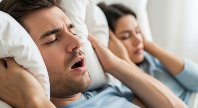 Snoring Couple Sleep Disturbance Frustration and Discomfort