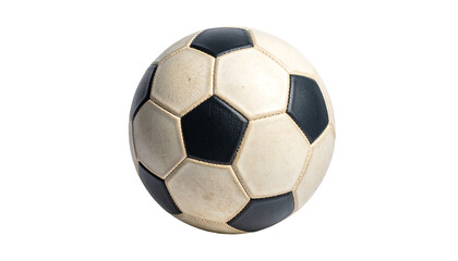 Classic Black and White Soccer Ball.