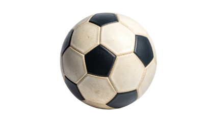 Classic Black and White Soccer Ball.