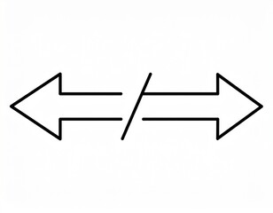 &ldquo;Opposite Concept Abstract Contrast Design Background&rdquo;