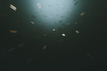 Dissolving into the depths of a black hole while time floats away in a mesmerizing cosmic abstract scene