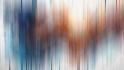 Abstract Vertical Streaks of Blue Brown and White with Subtle Color Accents background blend