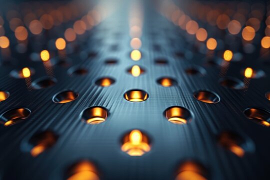 Luxury corporate finance background with metallic silver grid lines designed for banking visuals, trust building presentations and global investment business concepts.