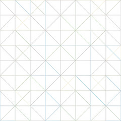 Abstract geometric pattern with squares and triangles, seamless repeat surface design, simple grid