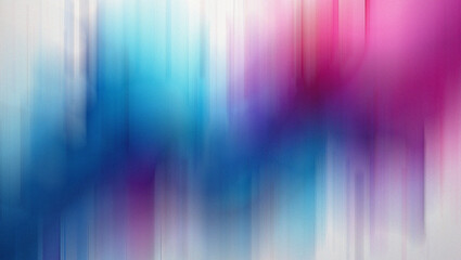 Abstract vertical streaks of blue pink and white light with purple hues background blur