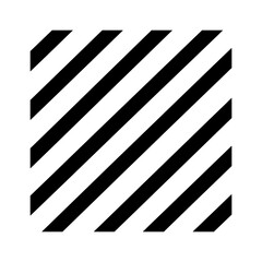 Seamless pattern of black diagonal stripes with transparent background