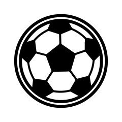 Fototapeta premium Soccer ball with transparent background