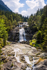 Le site du Pont d'Espagne à Cauterets dans les Pyrénées en France