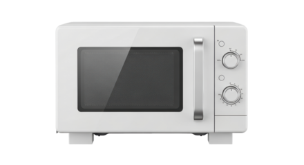 Isolated Microwave Oven, a compact kitchen appliance for reheating and cooking small meals