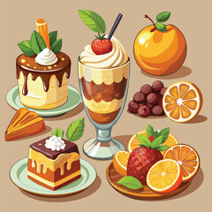  Food vector, Food design, Food concept, Food post, Food template, Food art, Food clipart, Food topics, Food doodle