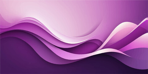 A vibrant abstract design with flowing pink and purple waves creating a dynamic background texture