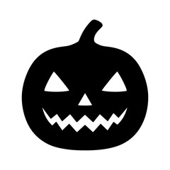 Jack o lantern with transparent background