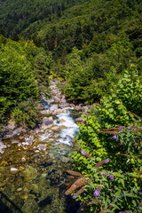 Cauterets dans les Pyr&eacute;n&eacute;es en France