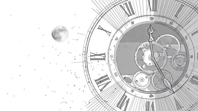 Clockwork time concept art