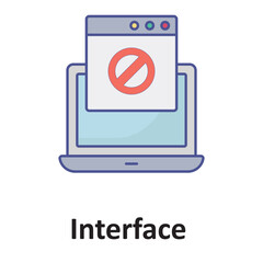 Interface  Vector Icon which can easily modify or editInterface  Vector Icon which can easily modify or edit