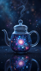 Whole galaxy in a teapot