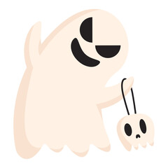 Cute cartoon panda character with a playful expression, set against a soft pastel background