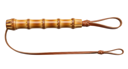 Isolated bamboo massage tool for self massage, back pain relief, health concept, relaxation aid